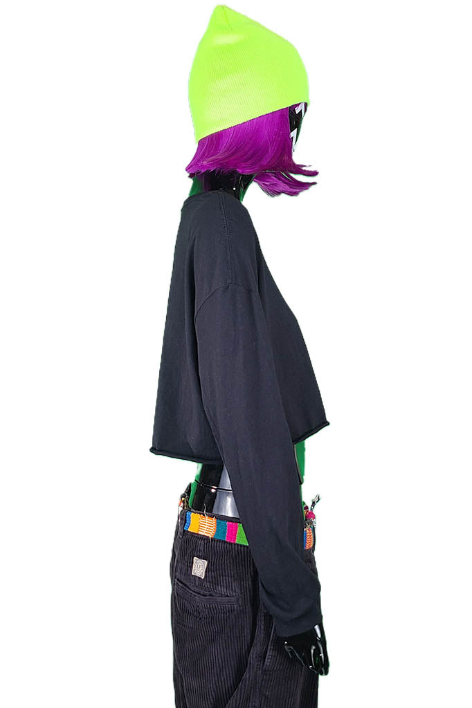 Lil' Devil - Crop Top - Long Sleeve