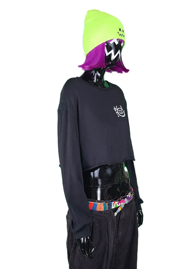 Lil' Devil - Crop Top - Long Sleeve