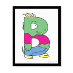 B - ABC Friends (8x10 inch)
