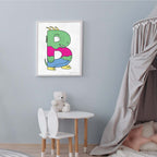 B - ABC Friends (8x10 inch)