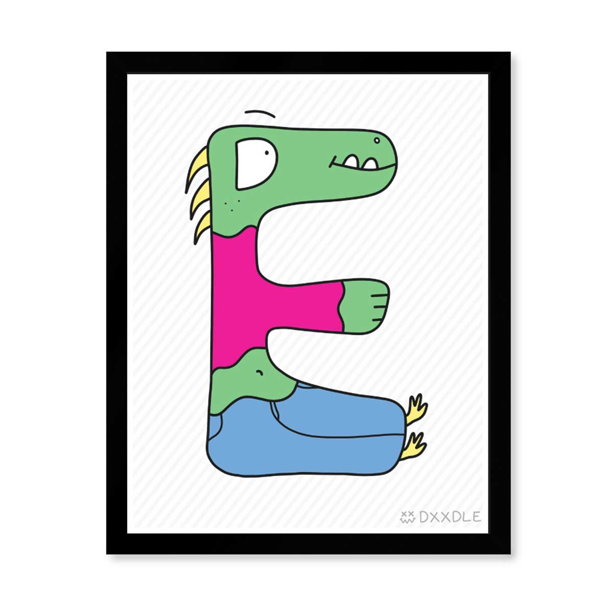 E - ABC Friends (8x10 inch)