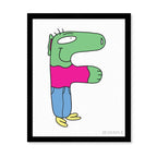 F - ABC Friends (8x10 inch)