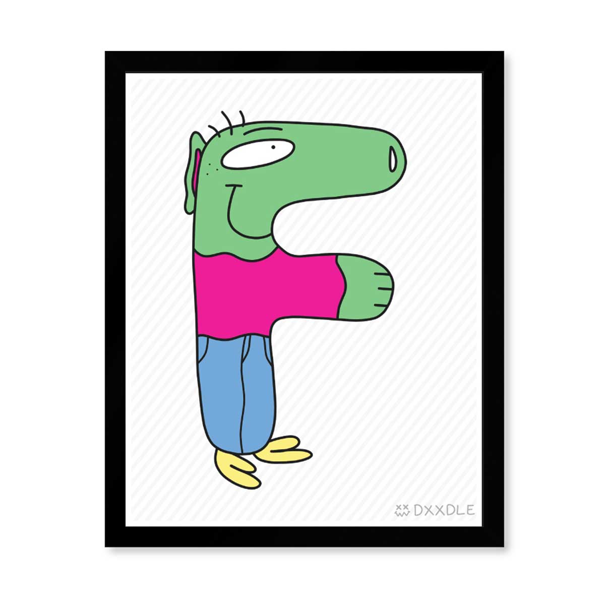 F - ABC Friends (8x10 inch)