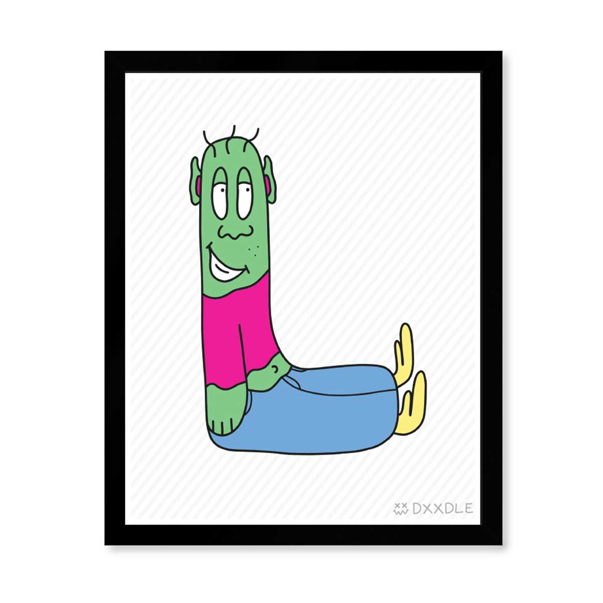 L - ABC Friends (8x10 inch)