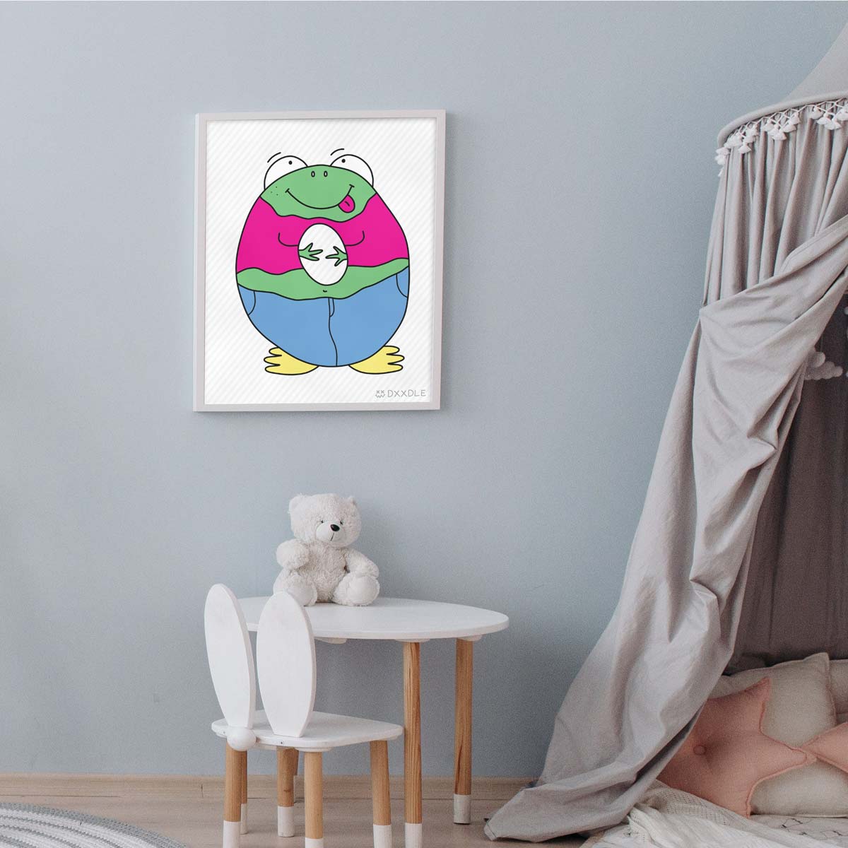 O - ABC Friends (8x10 inch)