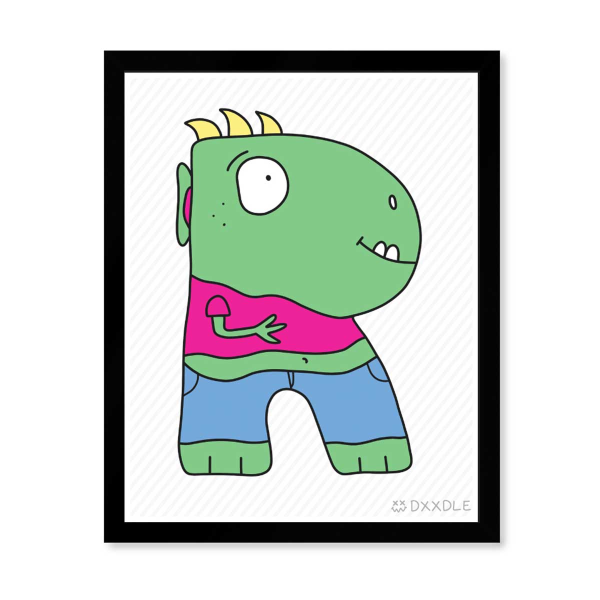 R - ABC Friends (8x10 inch)