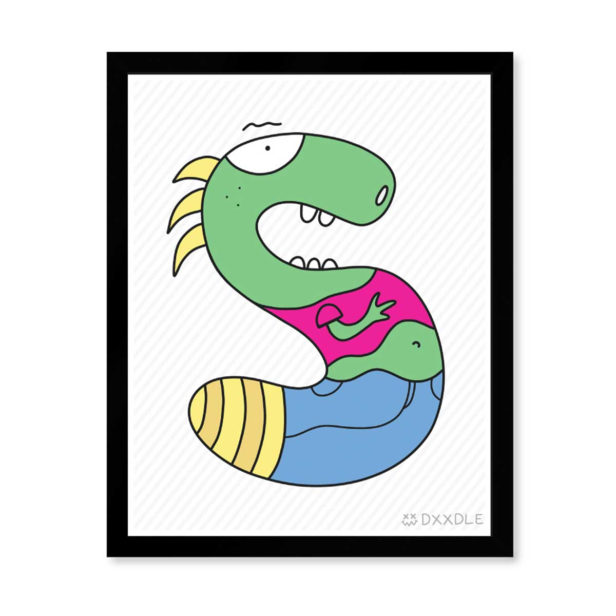 S - ABC Friends (8x10 inch)