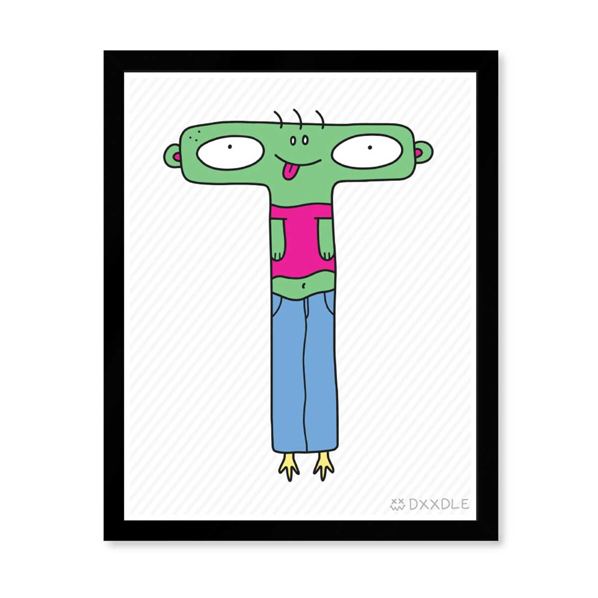 T - ABC Friends (8x10 inch)