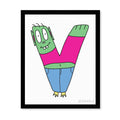 V - ABC Friends (8x10 inch)