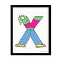 X - ABC Friends (8x10 inch)