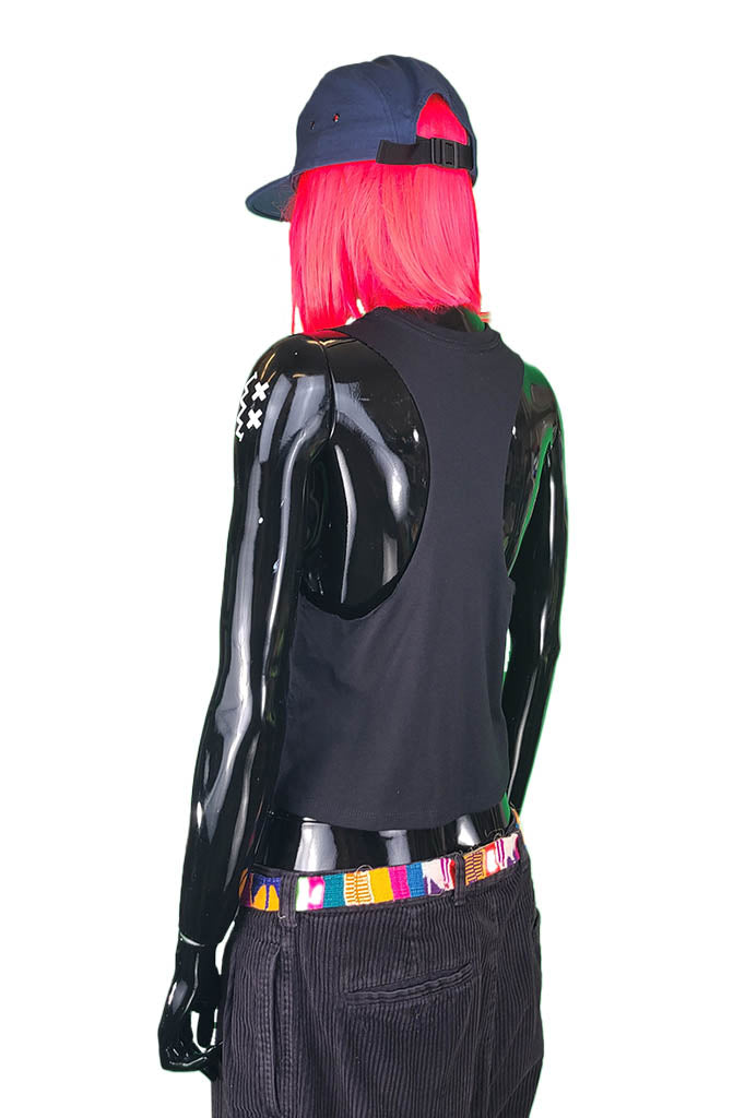 Starry Night - Crop Top - Sleeveless