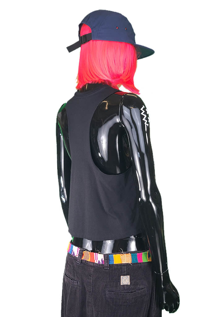 Starry Night - Crop Top - Sleeveless