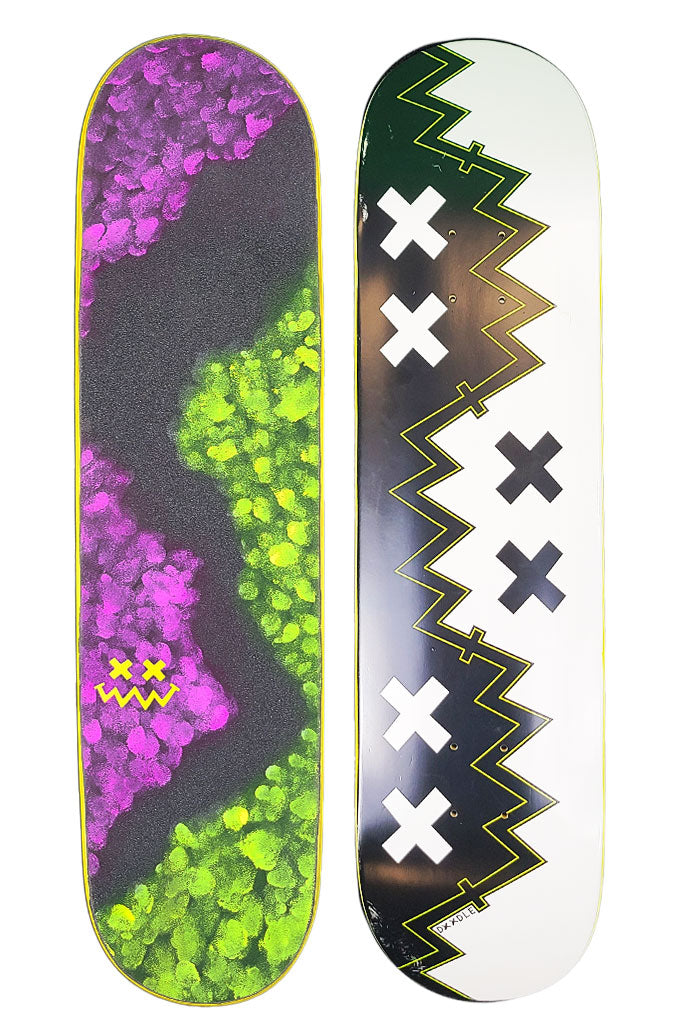 Cotton Candy Clouds - Skateable Art Deck