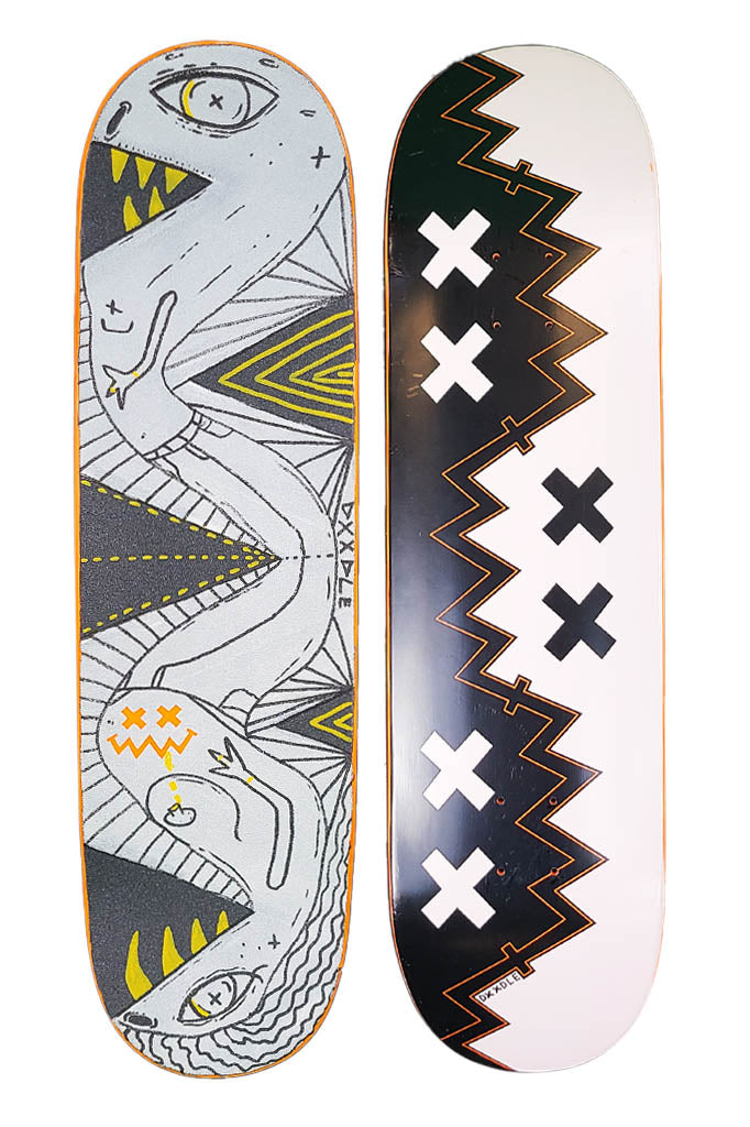 Slippery Serpent - Skateable Art Deck