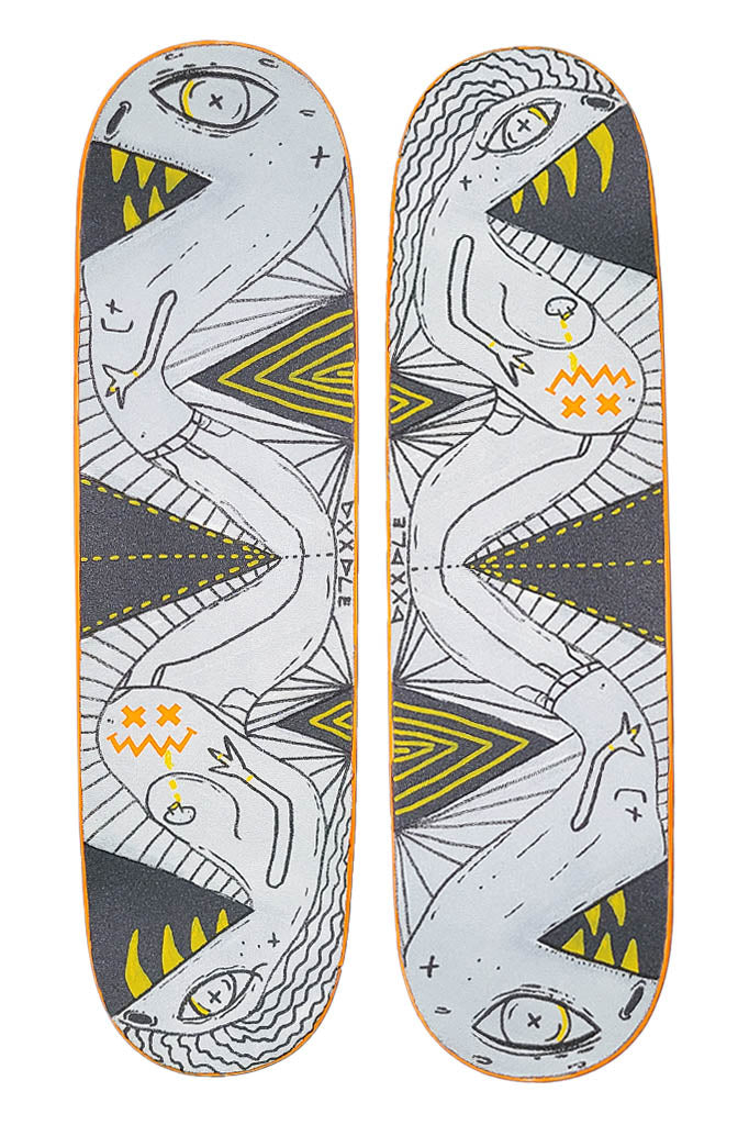 Slippery Serpent - Skateable Art Deck
