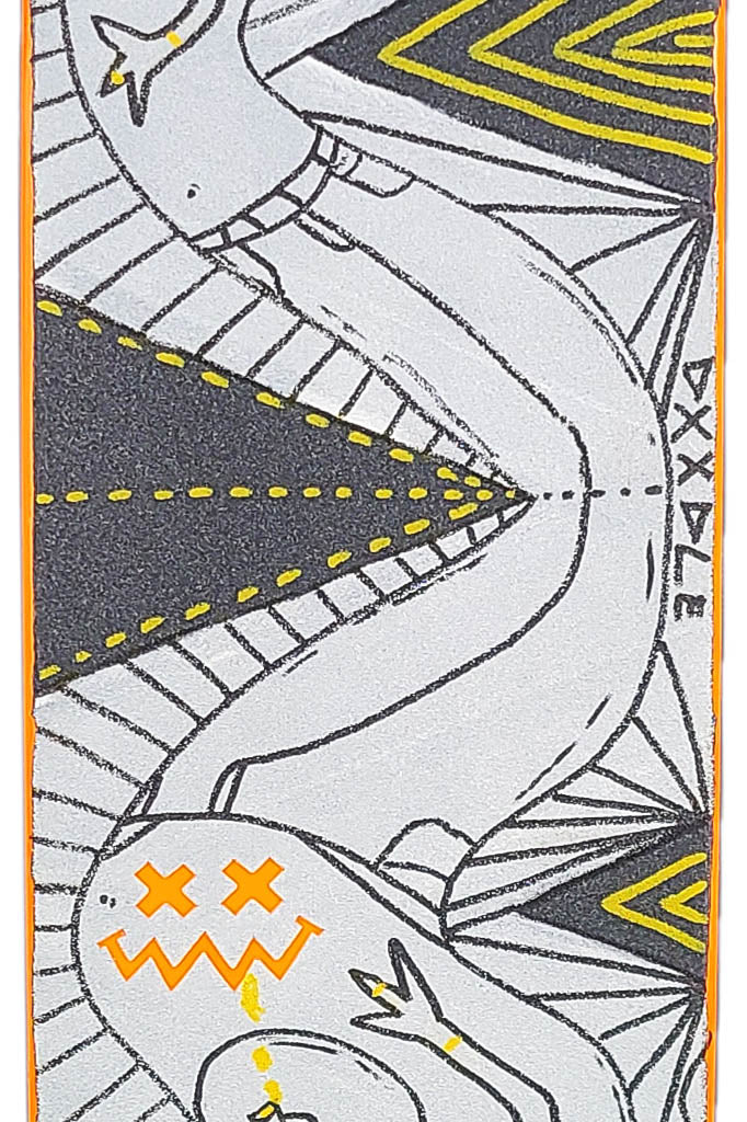 Slippery Serpent - Skateable Art Deck