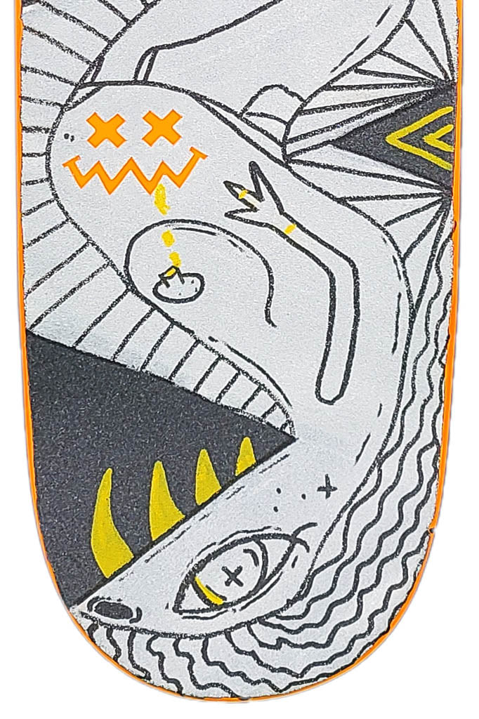 Slippery Serpent - Skateable Art Deck
