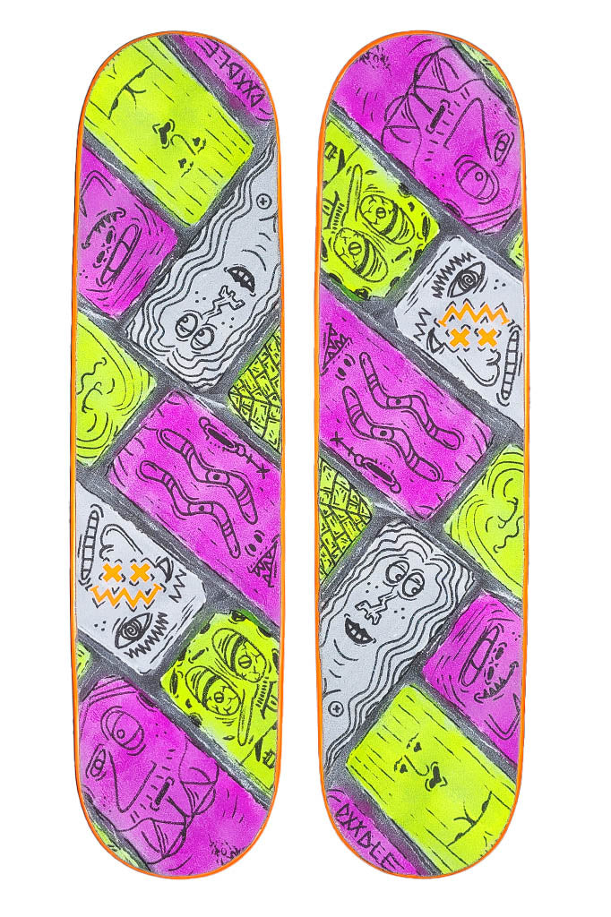 Stone Bob Square Pants - Skateable Art Deck