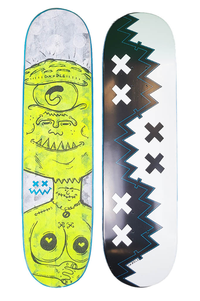 My Eye is Up Here - Skateable Art Deck