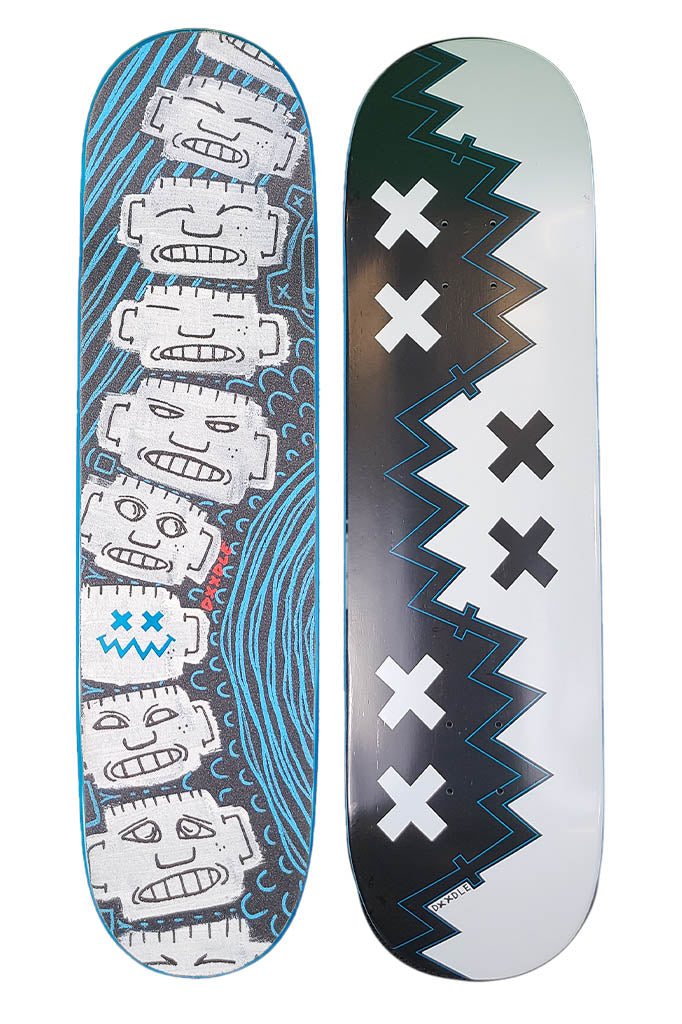 Owww My Spine - Skateable Art Deck