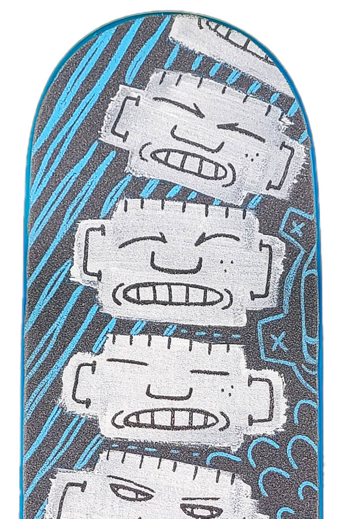Owww My Spine - Skateable Art Deck